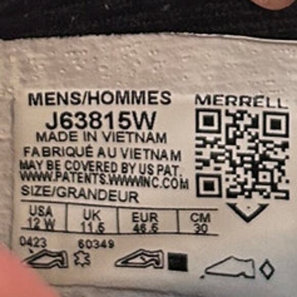 Merrell - Jungle Moc Wide - Slip-On Sneakers - Black - Men's - 12W - J63815W - Picture 9 of 9